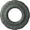 Ekena Millwork Lisbon Ceiling Medallion (Fits Canopies up to 7"), 15 3/8"OD x 7"ID x 1"P, Athenian Green Crackle CM15LIAGC - alternate 1